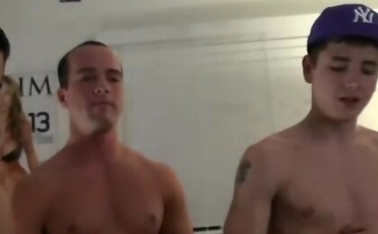 College boys orgy