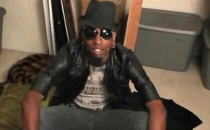 Hot Horny Pierced Hipster With Big Black Dick and Tats
