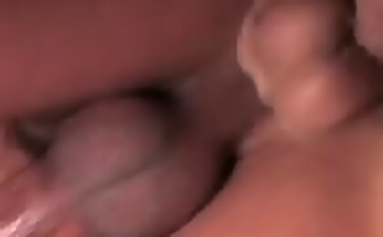 Angelo cries out in pain as his teammates ravage his hole