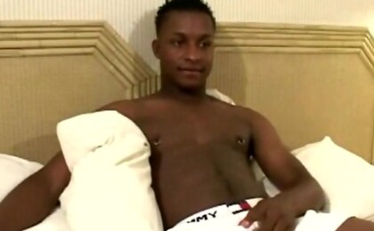 Cock Turns This Black Marine On