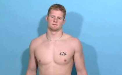 Dwayne the College Jock Jacks Off