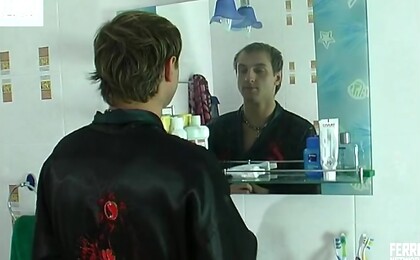 Eager for new experience guy spreading his ass cheeks for some hard dicking