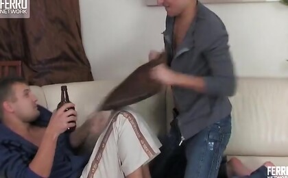 Having a thing for his friend a gay guy seducing him into backdoor fucking