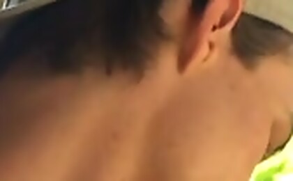 hot smooth twinks with huge cocks suck and bareback outside