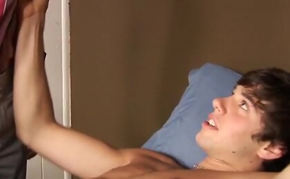 Blond Split by 9 Inch Cock