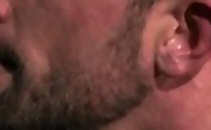 Remy pounds Morgan doggy-style then the two studs flip-flop