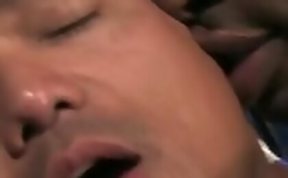 Maximo groans and moans as he bounces on Virgil\'s big dick