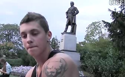 Czech hunter 59. Czech boy sucking big uncut dick.