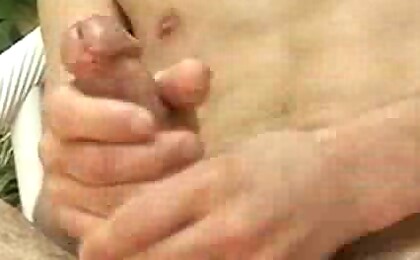 Justin Taylor jerking off dick