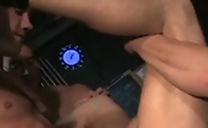 Trent picks a fight just to have aggressive sex with 2 guys