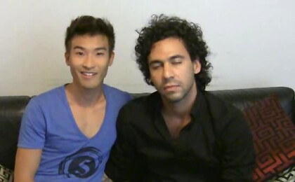 Julian And Dan Brazillian Fucks Asian Boy
