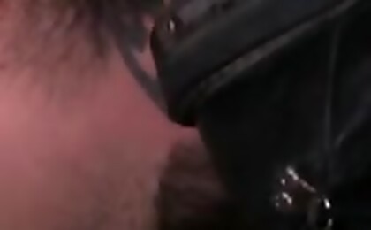 Logan pumps Alexy\'s hole with his tattooed, uncut cock