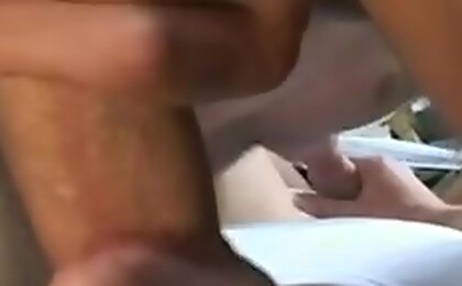 3 army buddies stop working to compare their dick sizes