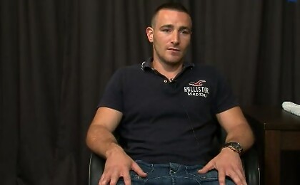 New at The Casting Room, Darran is built like a brick shit house
