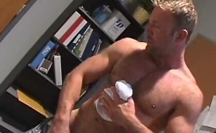 Parker Williams plays with his cock