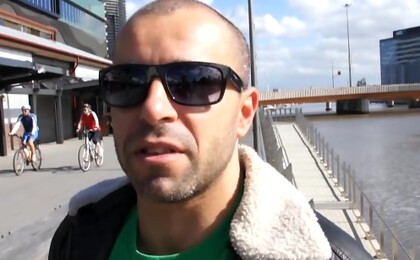 Ali Halibi takes his first big dick with Marco Pirelli