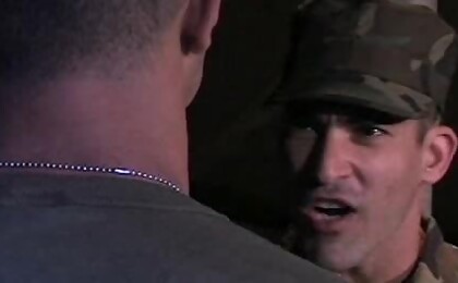 Brave soldier Luke Hass and Roman Ragazzi fucking