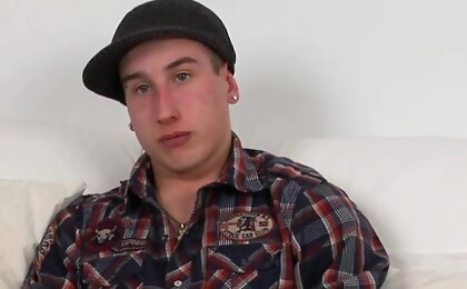 Gestahl jacking off dick