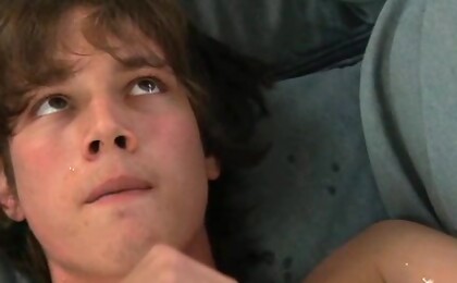 Justin Lebeau Takes Cum in His Face