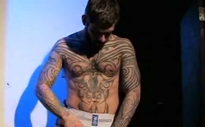Logan McCree jerking off dick