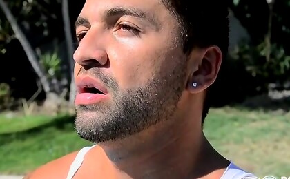 Outdoor Cock Stroking With Dominic - Dominic Pacifico