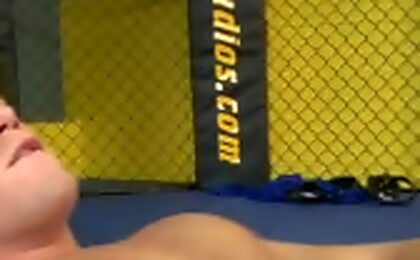Joey Soto plays with his cock