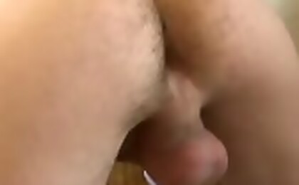 Johnny Torque strokes his big cock