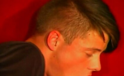 Twink Ondrej bust his nut on Sebastian's chest
