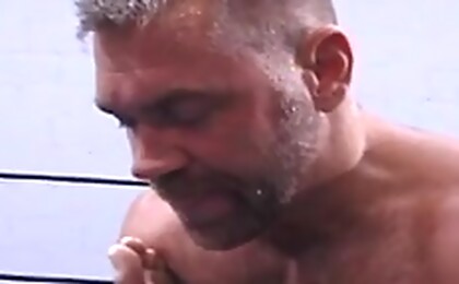 After Wrestling Two hot Hunks decided to fuck