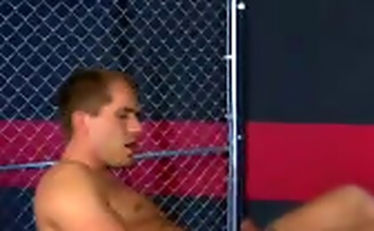 Hot man Brandon Lewis jacking off