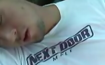Lovely stud Kevin Wood jacking off
