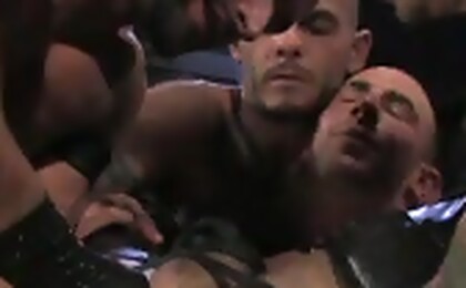 Man gets many fists in his ass
