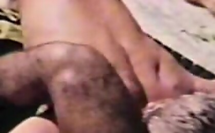 Vintage ass rimming scene