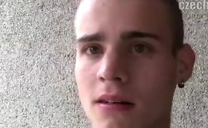 Amateur twink sucks for money