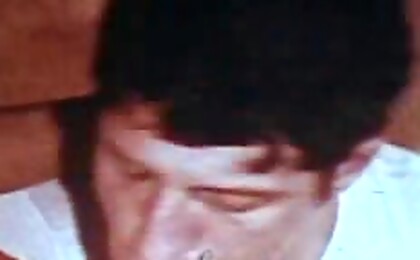Cock sucking in a car