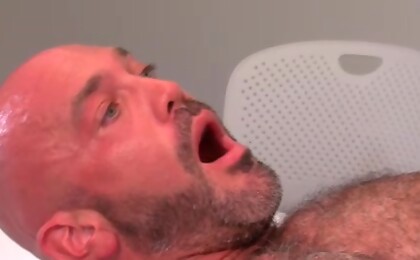Dark haired gay gets fucked