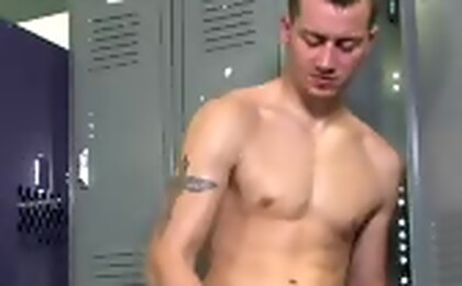 Hot boy Marc Long masturbates