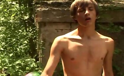 Hot Gay 3Some Outdoors