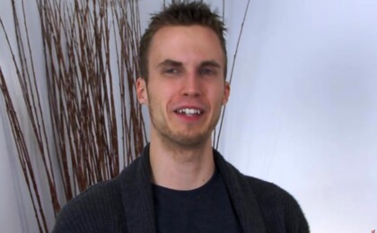 Straight Young Personal Trainer Will - Toned with a Rock Hard Uncut Erection!