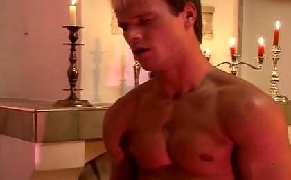 Three Hot Studs Fucked Bareback