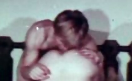 Tight gay ass gets rimmed & fucked