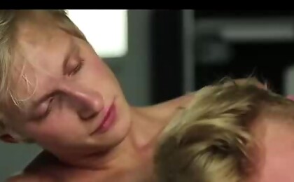 Two blondes fuck