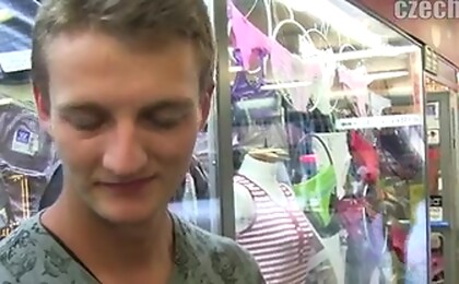 Blond, quite cute, funny boy