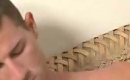 Hot stud Rusty Stevens jacking off