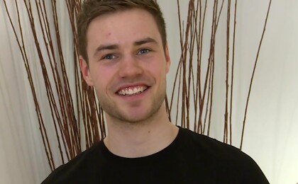 Straight Young Hairy Personal Trainer - Cheeky Chap with an Impressively Large Uncut Cock!