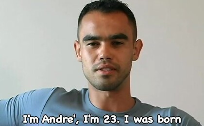 Casting. Andre from San Paulo naked