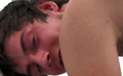 Liam plays with vibrator