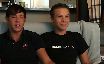 Real life boyfriends Luke Allen and Jacob