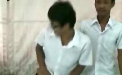 Thai Geek Caught in a Gay Menage a Trois