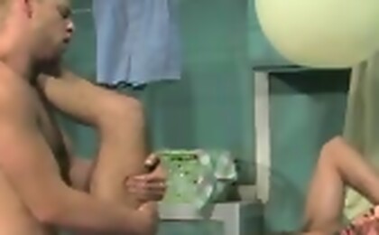 Two hot guys pounding ass